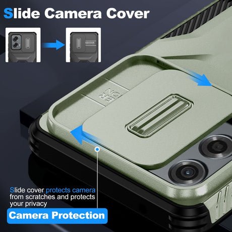 EIDERWOOD Motorola Moto G Stylus 5G (2024) Håndværker Cover m. Cam Slider - Grøn