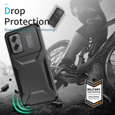 EIDERWOOD Motorola Moto G Stylus 5G (2024) Håndværker Cover m. Cam Slider - Sort