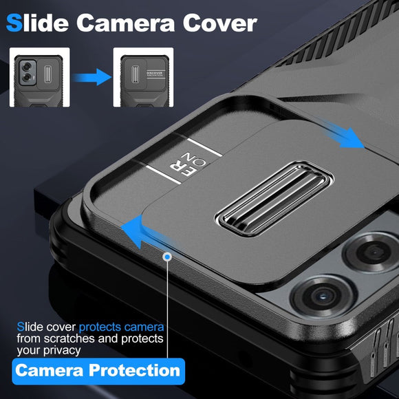 EIDERWOOD Motorola Moto G Stylus 5G (2024) Håndværker Cover m. Cam Slider - Sort