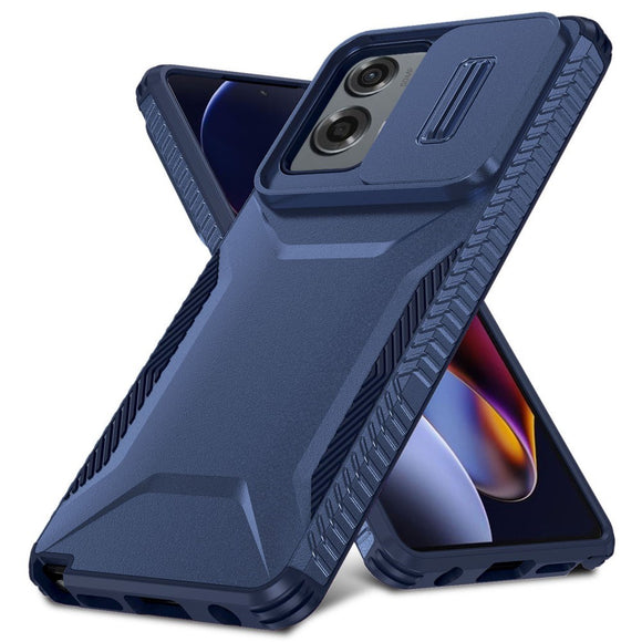 EIDERWOOD Motorola Moto G Stylus 5G (2024) Håndværker Cover m. Cam Slider - Blå