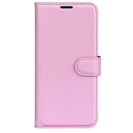 EIDERWOOD Huawei Pura 70 Kunstlæder Flip Cover m. Kortholder & Ståfunktion - Lyserød