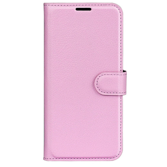 EIDERWOOD Huawei Pura 70 Kunstlæder Flip Cover m. Kortholder & Ståfunktion - Lyserød