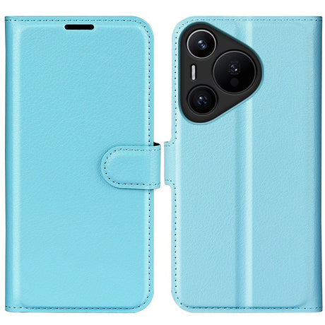 EIDERWOOD Huawei Pura 70 Pro / 70 Pro+ (Plus) Kunstlæder Flip Cover m. Kortholder & Ståfunktion - Blå