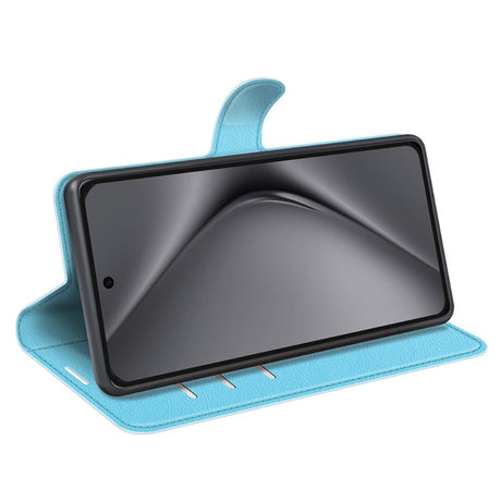 EIDERWOOD Huawei Pura 70 Pro / 70 Pro+ (Plus) Kunstlæder Flip Cover m. Kortholder & Ståfunktion - Blå