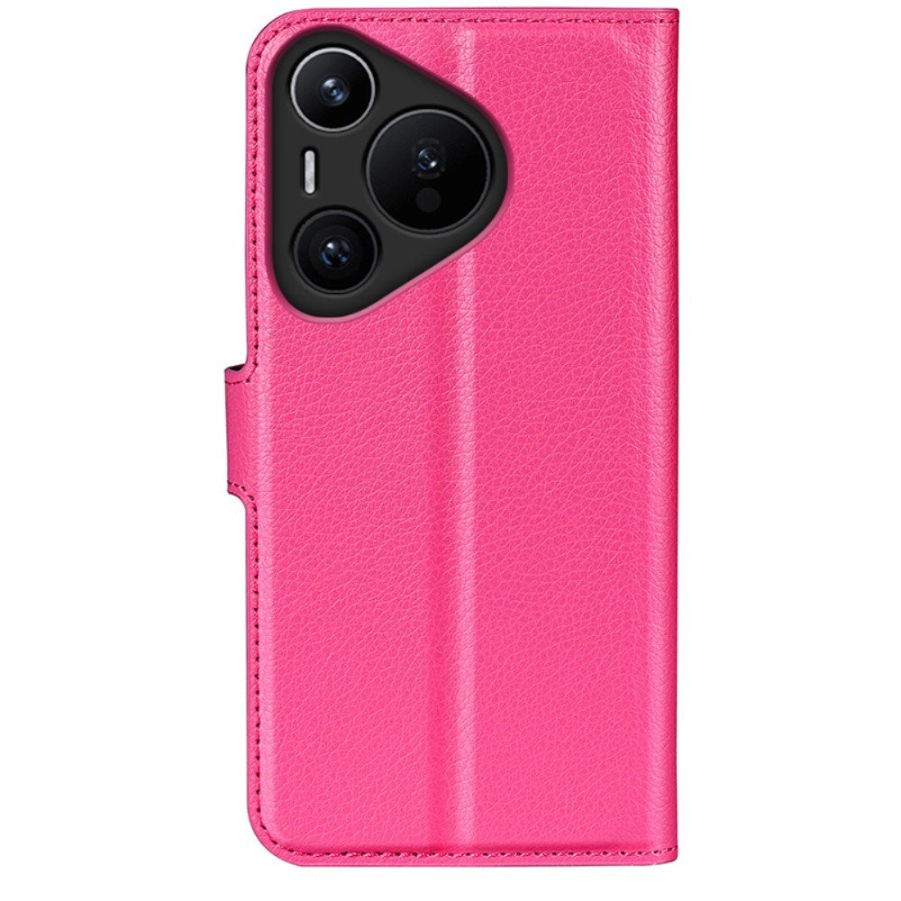 EIDERWOOD Huawei Pura 70 Pro / 70 Pro+ (Plus) Kunstlæder Flip Cover m. Kortholder & Ståfunktion - Pink