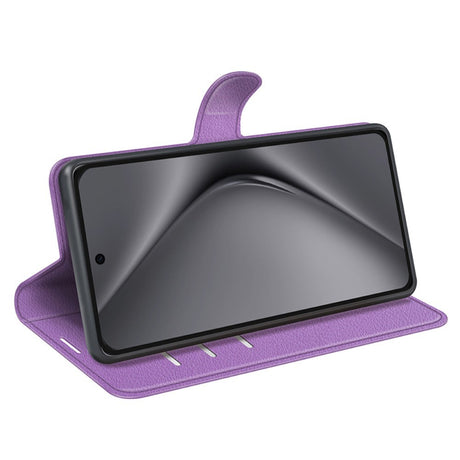 EIDERWOOD Huawei Pura 70 Pro / 70 Pro+ (Plus) Kunstlæder Flip Cover m. Kortholder & Ståfunktion - Lilla