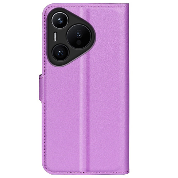 EIDERWOOD Huawei Pura 70 Pro / 70 Pro+ (Plus) Kunstlæder Flip Cover m. Kortholder & Ståfunktion - Lilla