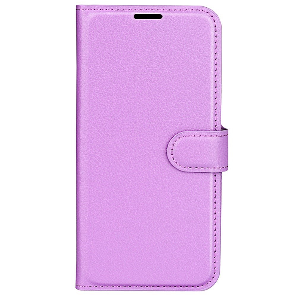 EIDERWOOD Honor 200 Lite Kunstlæder Flip Cover m. Kortholder & Ståfunktion - Lilla