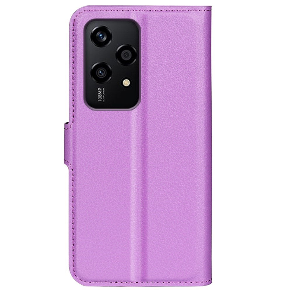 EIDERWOOD Honor 200 Lite Kunstlæder Flip Cover m. Kortholder & Ståfunktion - Lilla