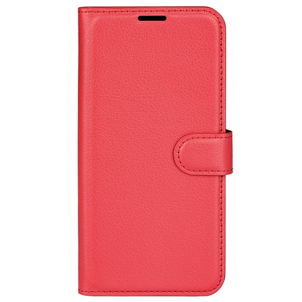 EIDERWOOD Honor 200 Lite Kunstlæder Flip Cover m. Kortholder & Ståfunktion - Rød