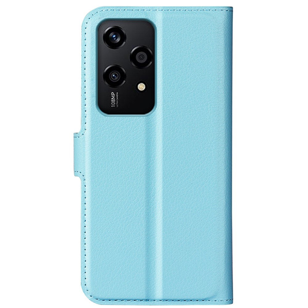 EIDERWOOD Honor 200 Lite Kunstlæder Flip Cover m. Kortholder & Ståfunktion - Blå
