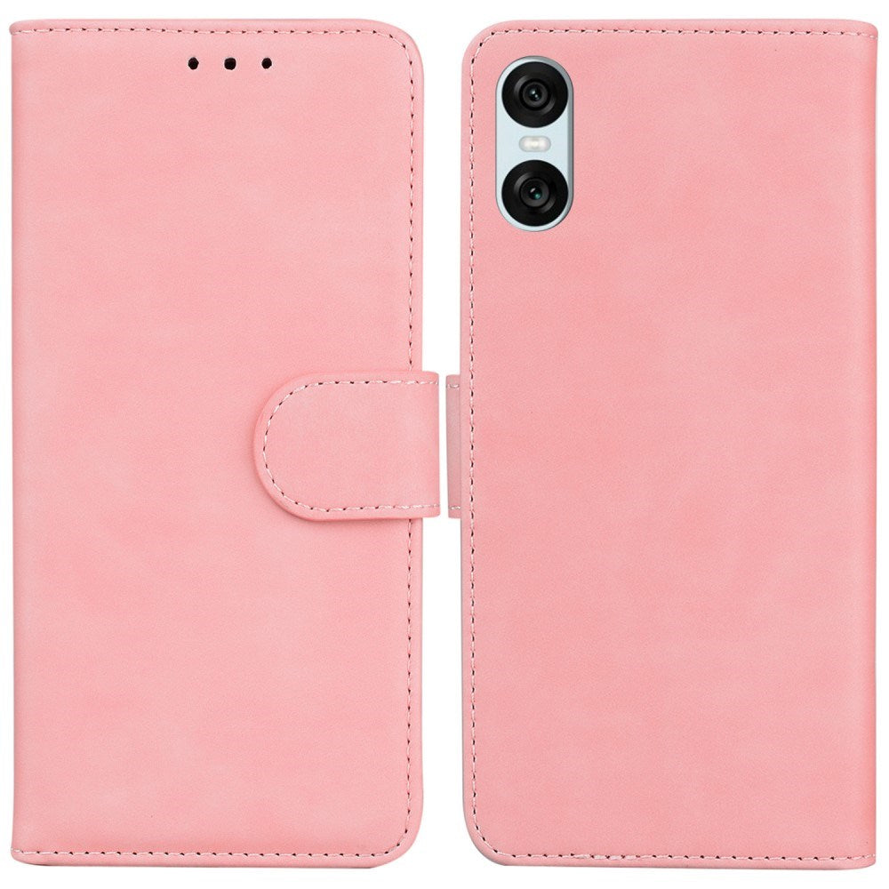 EIDERWOOD Sony Xperia 5 VI Læder Cover m. Pung - Pink