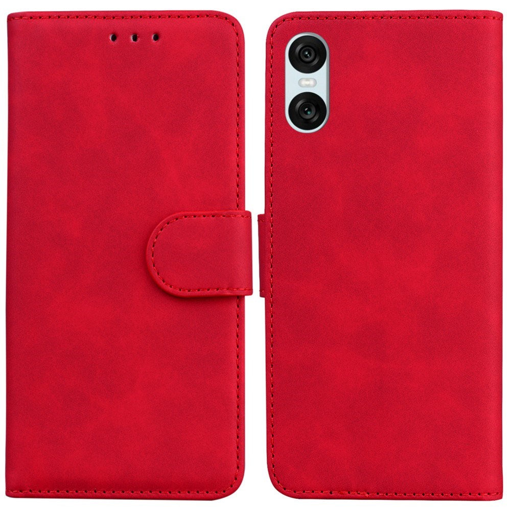 EIDERWOOD Sony Xperia 5 VI Læder Cover m. Pung - Rød