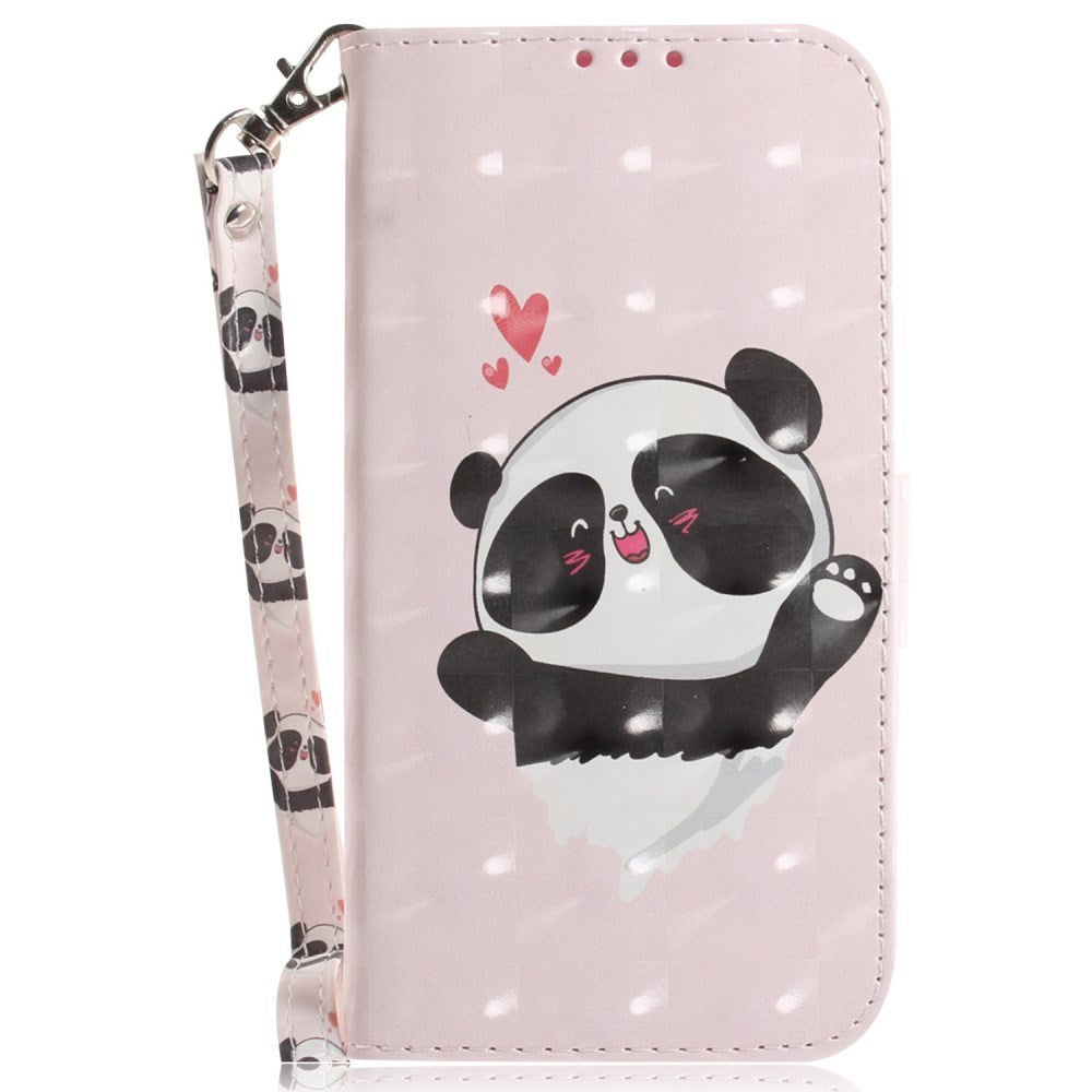 EIDERWOOD Sony Xperia 5 VI Læder Cover m. Pung & Strop - Glad Panda