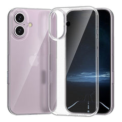 EIDERWOOD iPhone 16 Fleksibelt Plastik Cover - Gennemsigtig