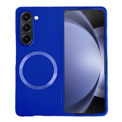 EIDERWOOD Samsung Galaxy Z Fold6 Gummibelagt Hård Plastik Cover - MagSafe Kompatibel - Blå