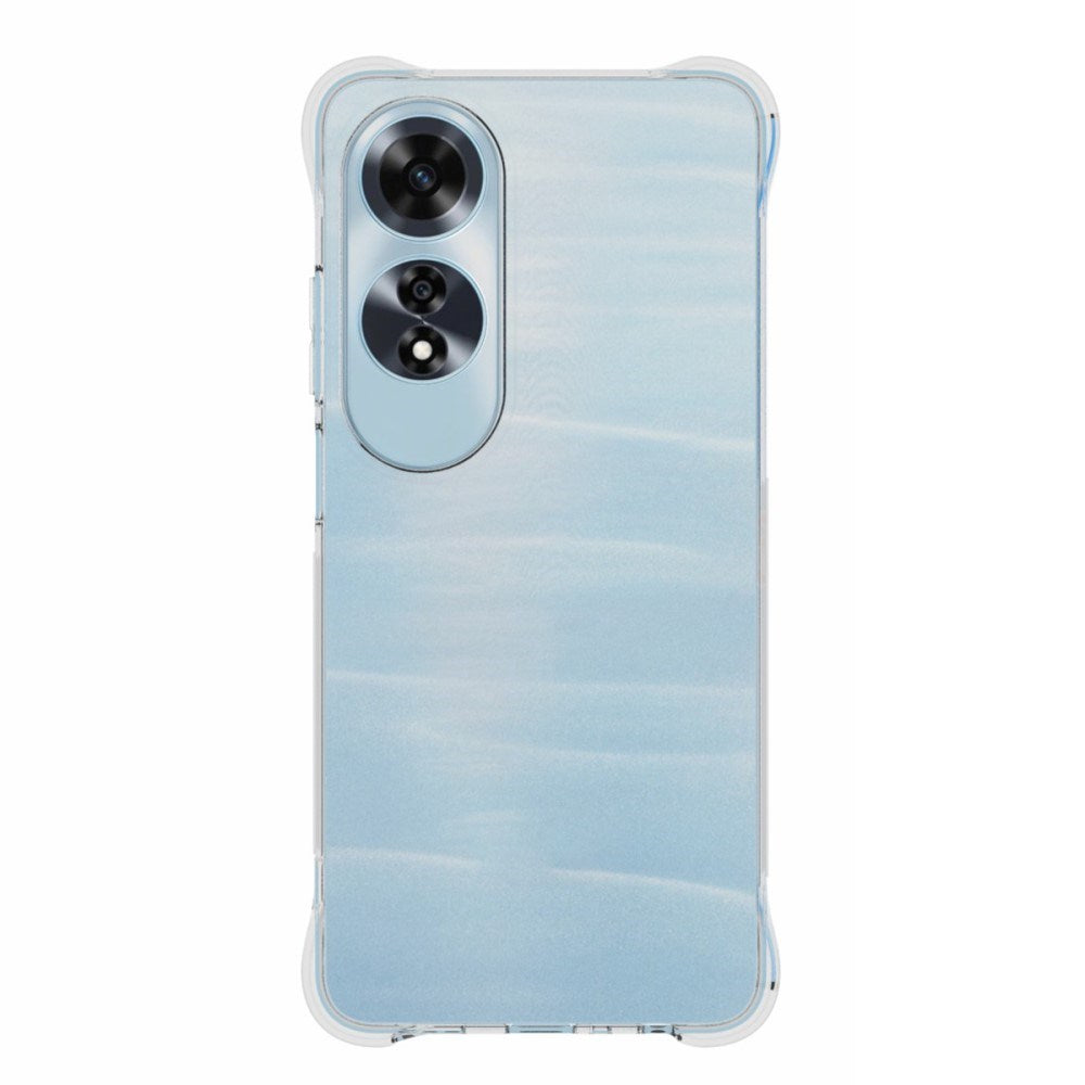 EIDERWOOD OPPO A60 Fleksibelt Plastik Cover - Gennemsigtig