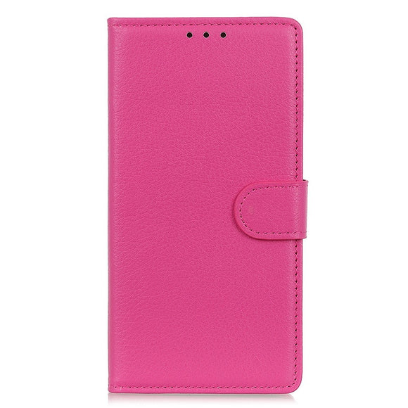EIDERWOOD iPhone 16 Pro Max Litchi Læder Cover m. Pung - Pink