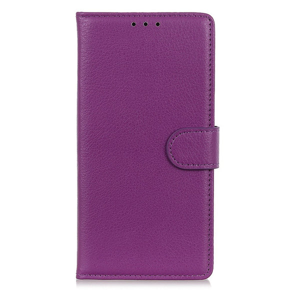 EIDERWOOD iPhone 16 Pro Max Litchi Læder Cover m. Pung - Lilla
