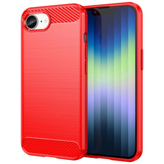 EIDERWOOD iPhone 16e Brushed Carbon Cover - Rød