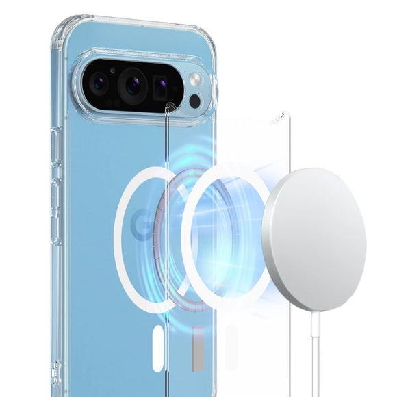 EIDERWOOD Google Pixel 9 Pro XL Hårdt Plastik Cover - MagSafe Kompatibel - Gennemsigtig