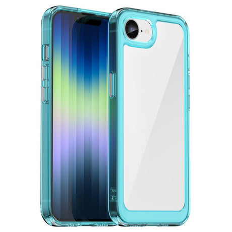 EIDERWOOD iPhone 17e / 16e Hybrid Plastik Cover - Gennemsigtig / Turkis