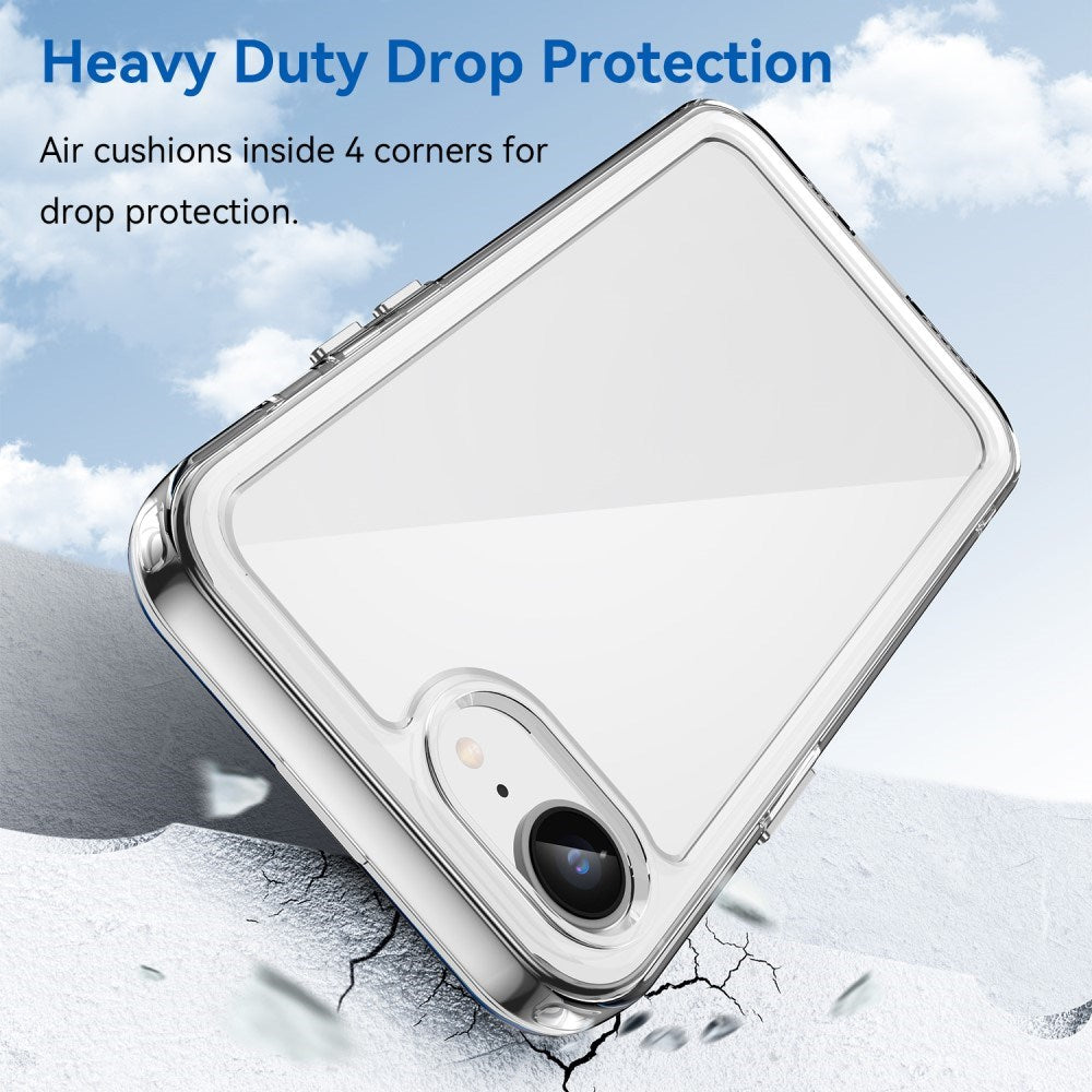 EIDERWOOD iPhone 17e / 16e Hybrid Plastik Cover - Gennemsigtig
