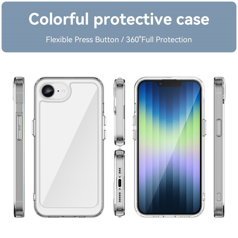 EIDERWOOD iPhone 17e / 16e Hybrid Plastik Cover - Gennemsigtig