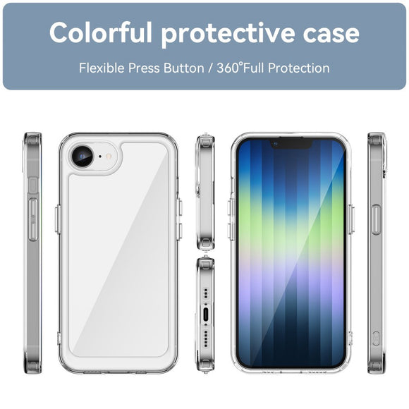 EIDERWOOD iPhone 17e / 16e Hybrid Plastik Cover - Gennemsigtig