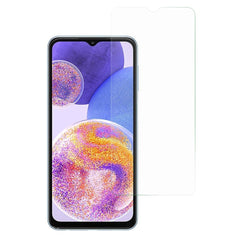 Samsung Galaxy A23 / A23 (5G) Hærdet Glas - Case Friendly - Skærmbeskyttelse - Gennemsigtig