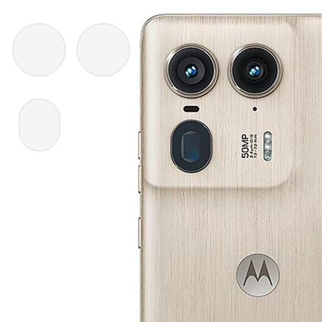 Motorola Edge 50 Ultra Kameralinse Hærdet Beskyttelsesglas - Gennemsigtig