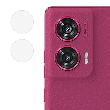 Motorola Edge 50 Fusion Kameralinse Hærdet Beskyttelsesglas - Gennemsigtig