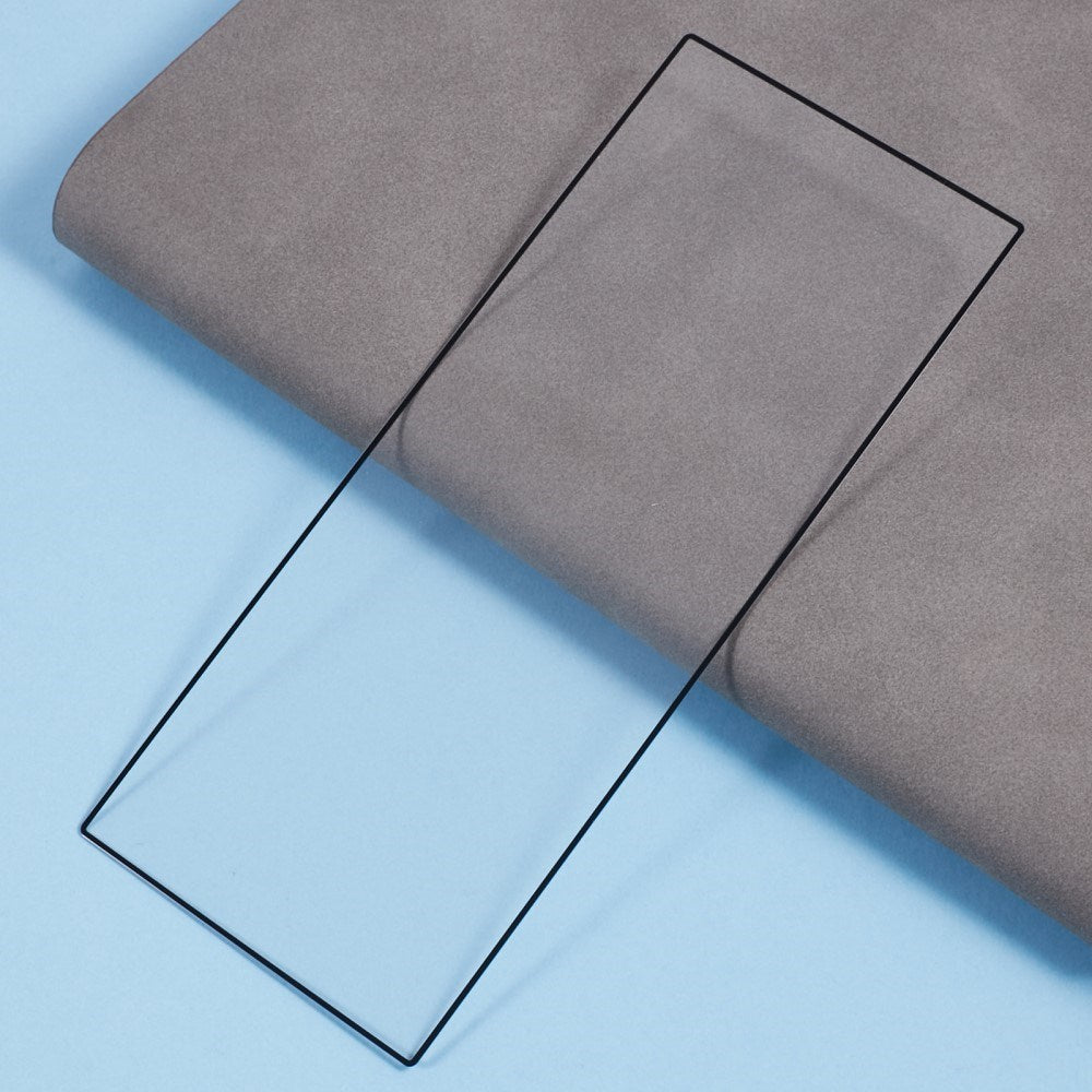 Samsung Galaxy Z Fold6 Hærdet Glas - Full-Fit Skærmbeskyttelse - Sort Kant