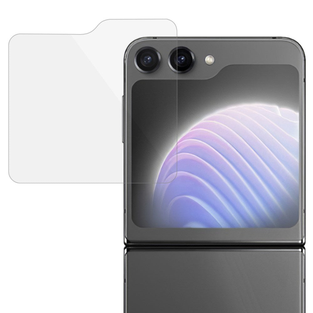 Samsung Galaxy Z Flip7 FE / Flip6 Frontskærm Beskyttelsesglas - Gennemsigtig