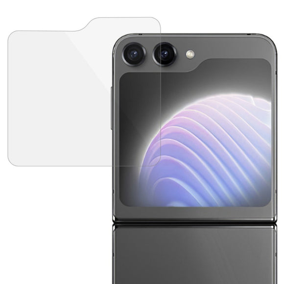 Samsung Galaxy Z Flip7 FE / Flip6 Frontskærm Beskyttelsesglas - Gennemsigtig