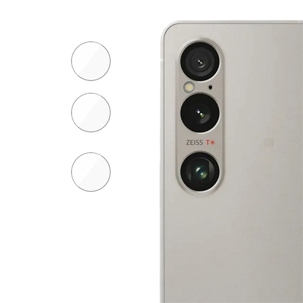 Sony Xperia 1 VI Hærdet Glas til Kameralinse - Gennemsigtig