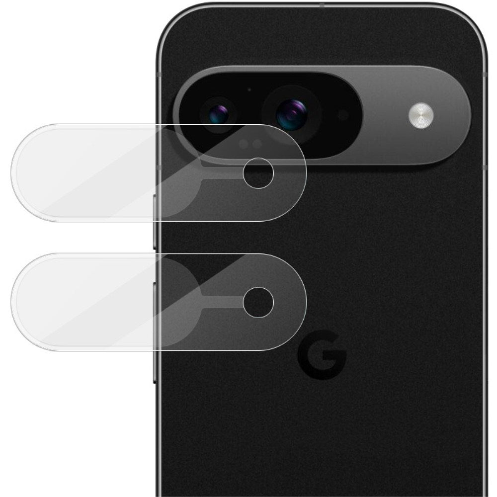 Google Pixel 9 IMAK Beskyttelsesglas til Kameralinse - 2 stk. - Gennemsigtig