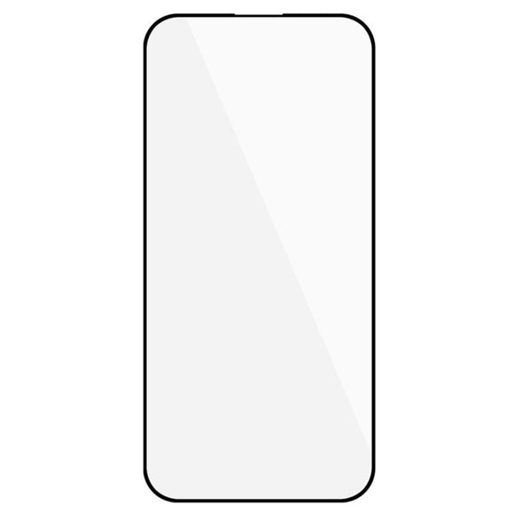 iPhone 16 Pro Hærdet Glas - Full-Fit Skærmbeskyttelse - Sort Kant