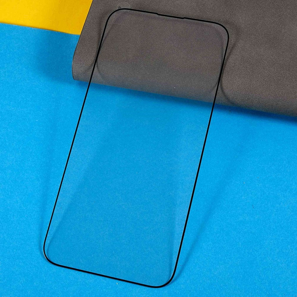 iPhone 16 Pro Hærdet Glas - Full-Fit Skærmbeskyttelse - Sort Kant