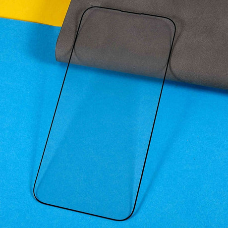 iPhone 16 Pro Hærdet Glas - Full-Fit Skærmbeskyttelse - Sort Kant