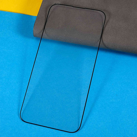iPhone 16 Pro Hærdet Glas - Full-Fit Skærmbeskyttelse - Sort Kant