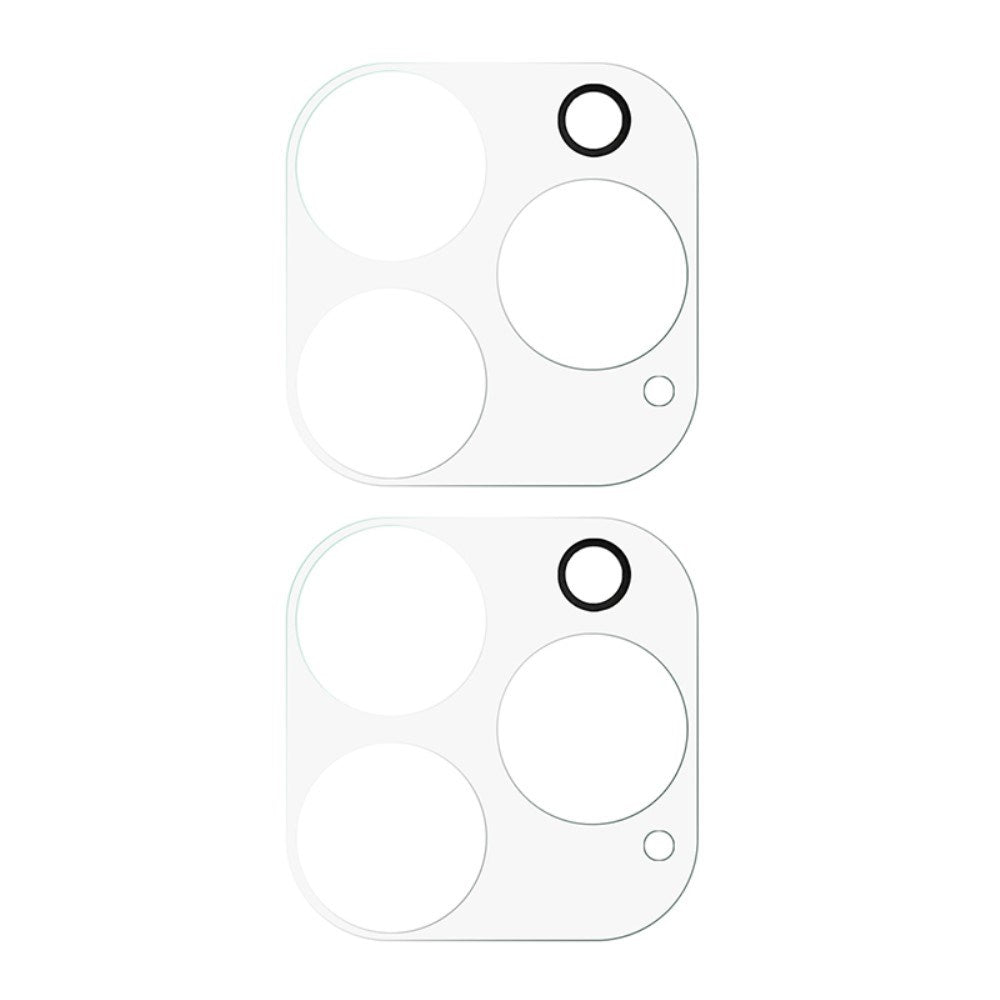 iPhone 16 Pro / 16 Pro Max Kameralinse Hærdet Beskyttelsesglas 2-pack - Gennemsigtig