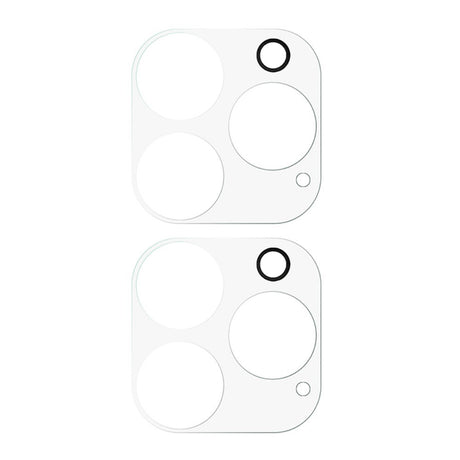 iPhone 16 Pro / 16 Pro Max Kameralinse Hærdet Beskyttelsesglas 2-pack - Gennemsigtig
