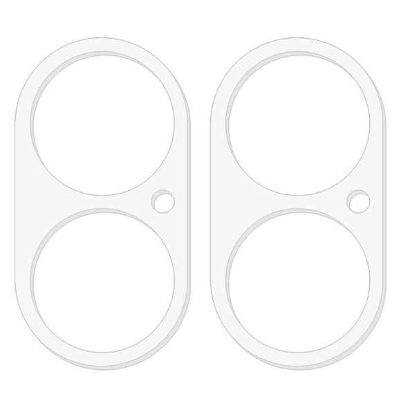 iPhone 16 / 16 Plus 2 Stk. Hærdet Beskyttelsesglas til Kameralinsen - Gennemsigtig