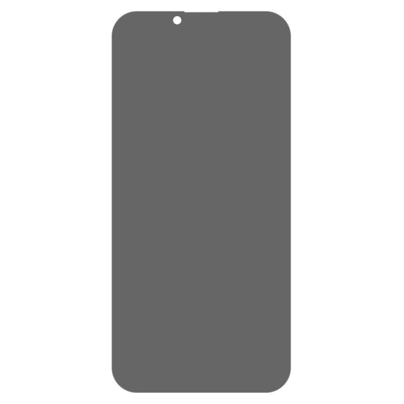 iPhone 16 Pro Max Hærdet Glas m. Privacy - Full-Fit Skærmbeskyttelse - Sort Kant