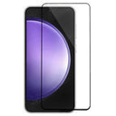 Samsung Galaxy S24 FE Hærdet Glas - Full-Fit Skærmbeskyttelse - Sort Kant