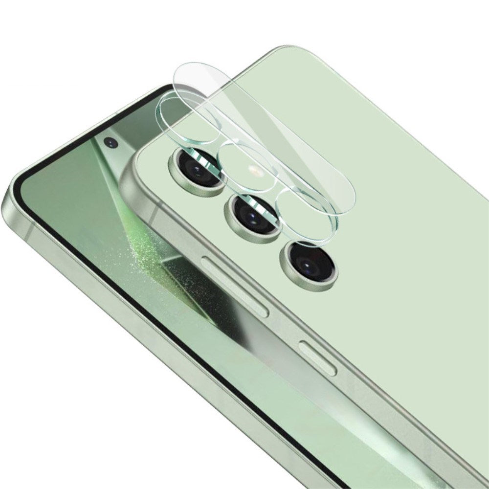 IMAK Samsung Galaxy S24 FE Kameralinse Beskyttelsesglas - Gennemsigtig