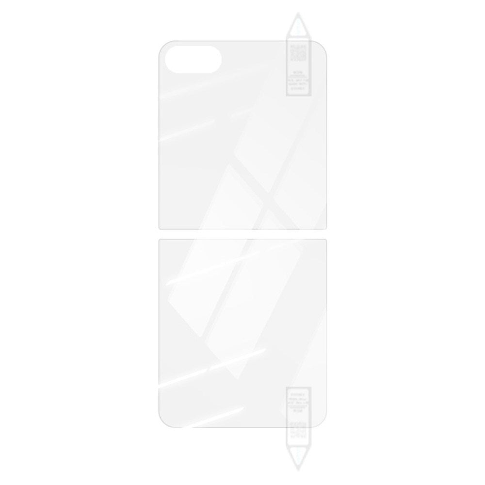 Samsung Galaxy Z Flip7 FE / Flip6 RURIHAI Hærdet Skærmbeskyttelsesglas - Case Friendly - Gennmemsigtig