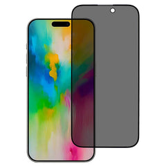 iPhone 16 Plus / 15 Plus Hærdet Beskyttelsesglas m. Privacy Funktion - Gennemsigtig