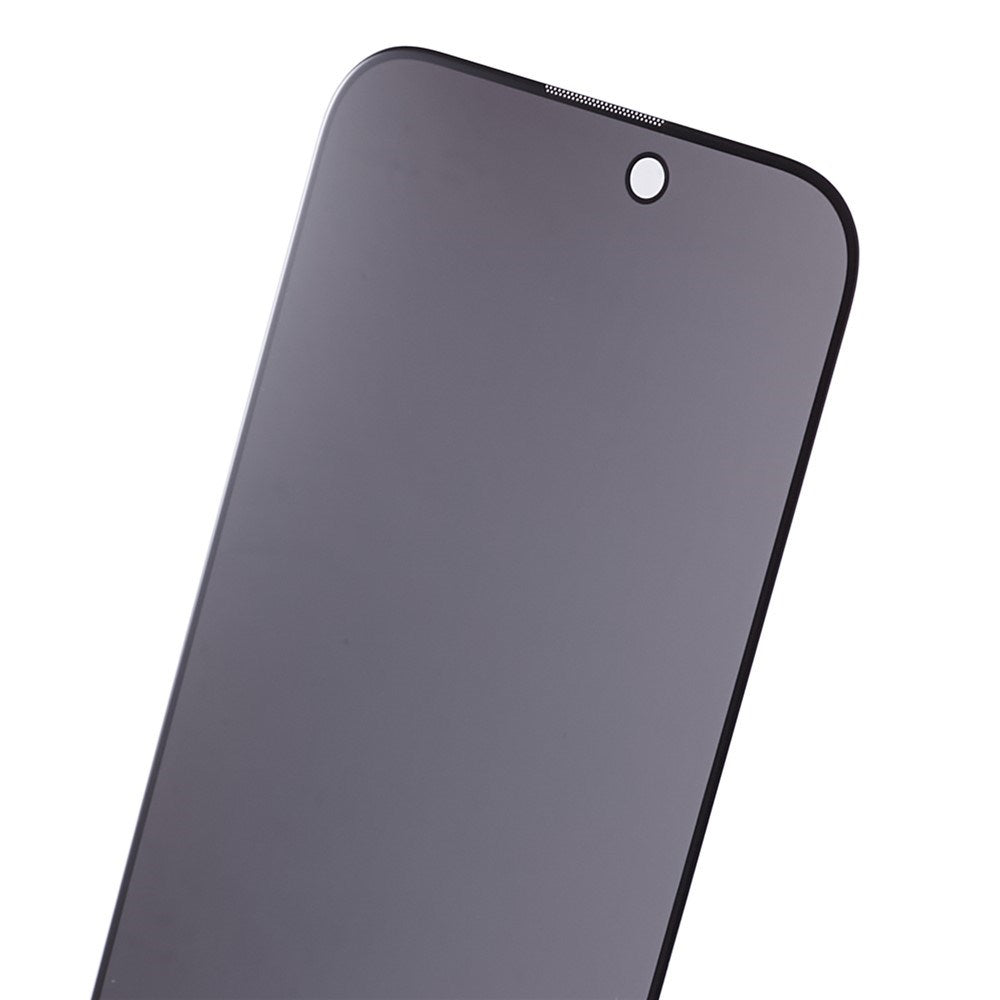 iPhone 16 Plus / 15 Plus Hærdet Beskyttelsesglas m. Privacy Funktion - Gennemsigtig